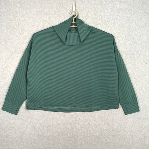 Danskin Tops - Danskin Ridge Cowl Pullover‎ Sweatshirt XL Ribbed Oversized Boxy Comfy Lounge